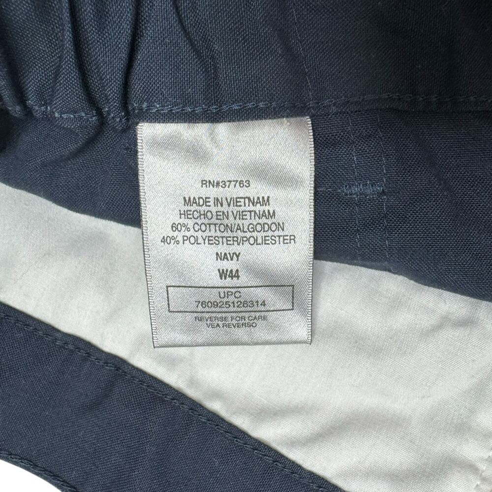 SAVANE *NEW* Hiking Shorts in Navy Blue Size 44 Mens Cotton Blend Cargo Pockets - Picture 5 of 8